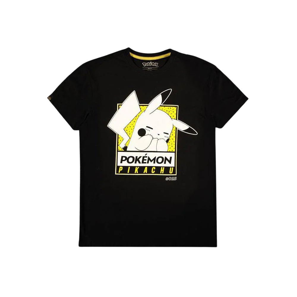 Pokémon T-Shirt Embarrassed Pika Size L