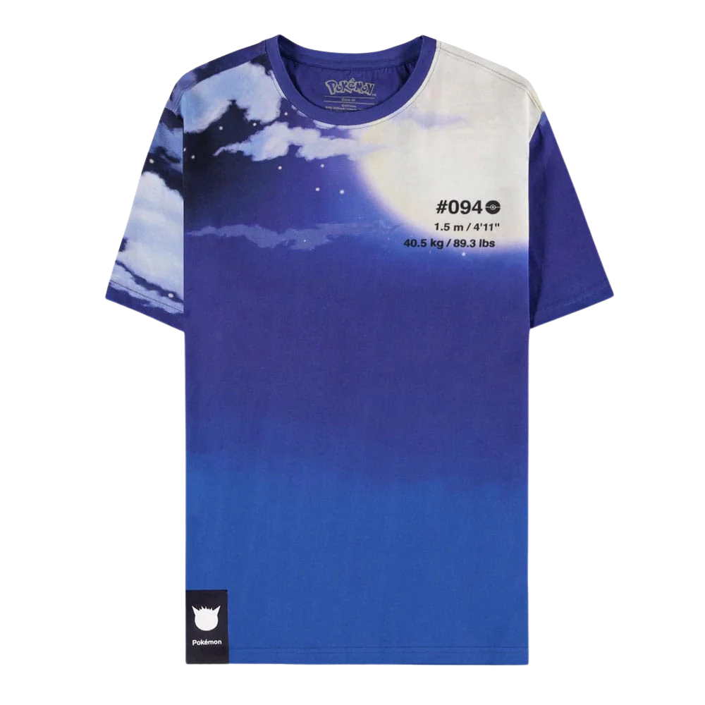 Pokemon T-Shirt Gengar Size M