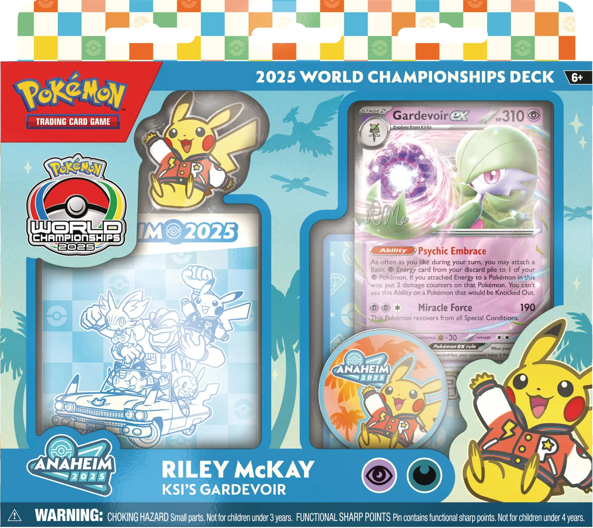 Pokémon TCG - 2025 Pokémon TCG World Championships Deck - KSI's Gardevoir