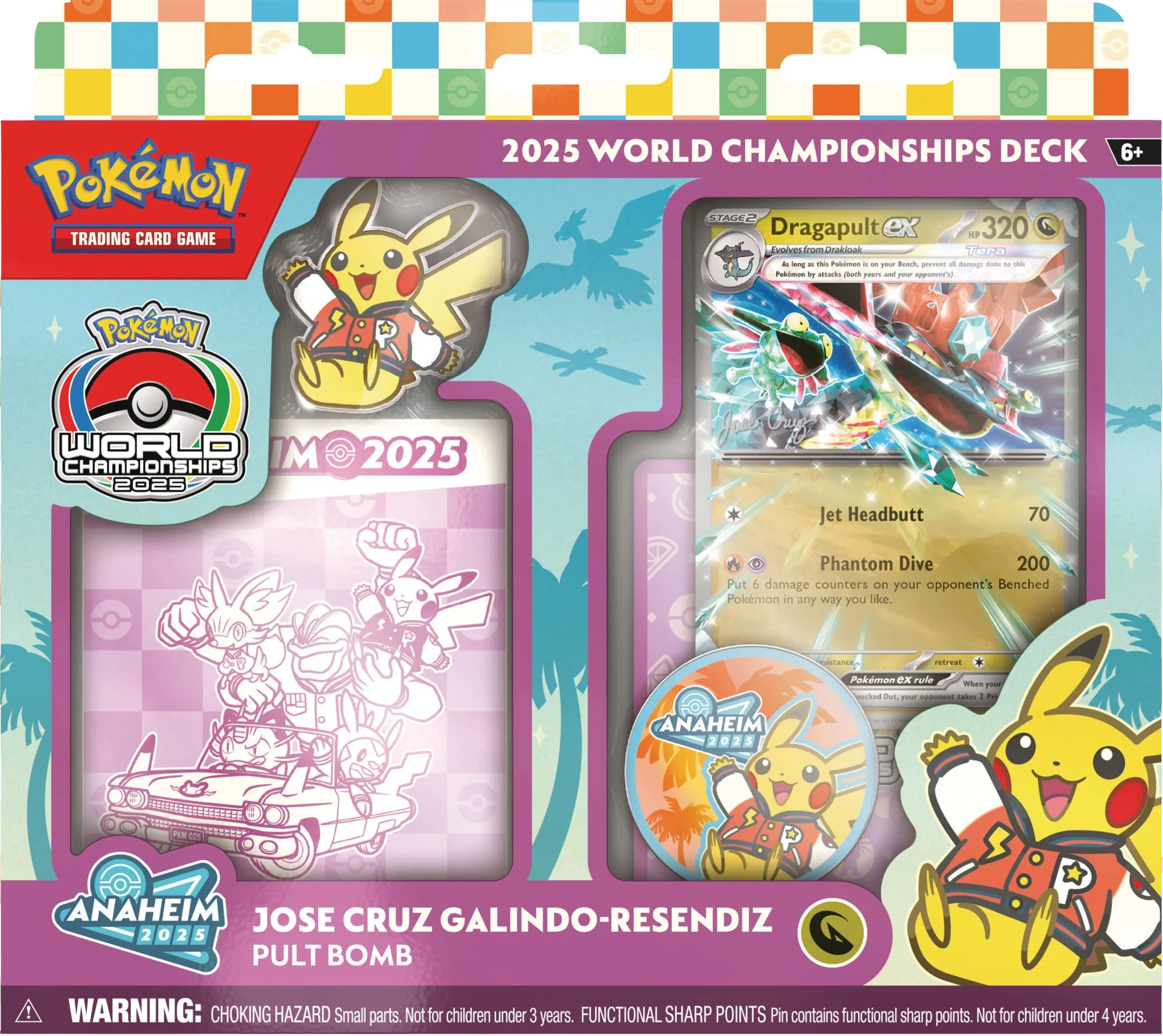 Pokémon TCG - 2025 Pokémon TCG World Championships Deck - Pult Bomb