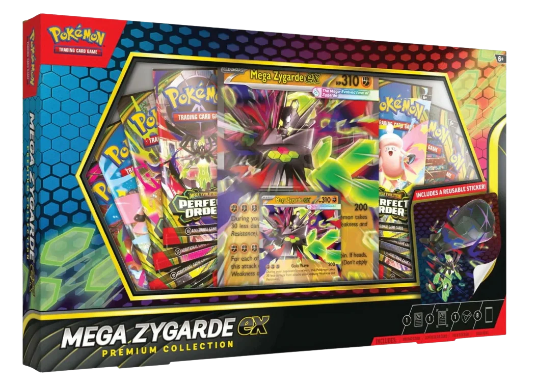 Pokémon TCG: Mega Zygarde ex Premium Collection - EN