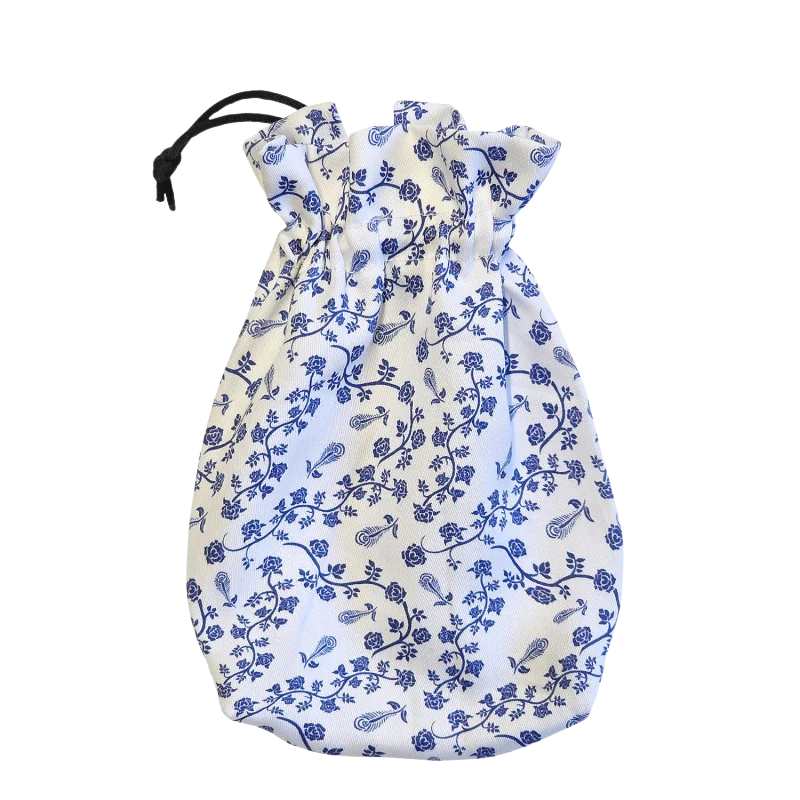 Q-Workshop - Full Art Dice Pouch: Porcelain