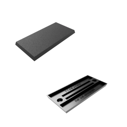 Rectangle 30x60mm Bases with magnet slots (10)