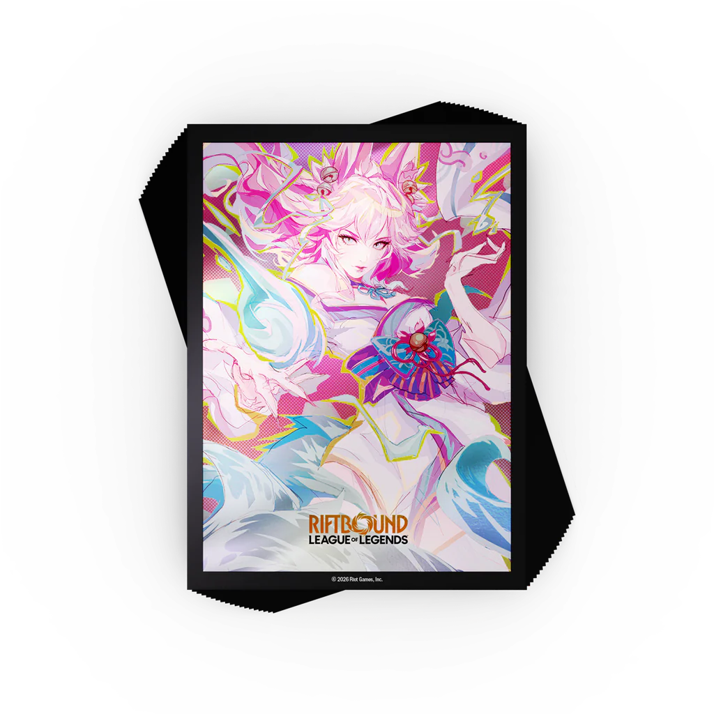 Riftbound: League of Legends TCG - Spiritforged - Spirit Blossom Ahri Sleeves (100 Sleeves)