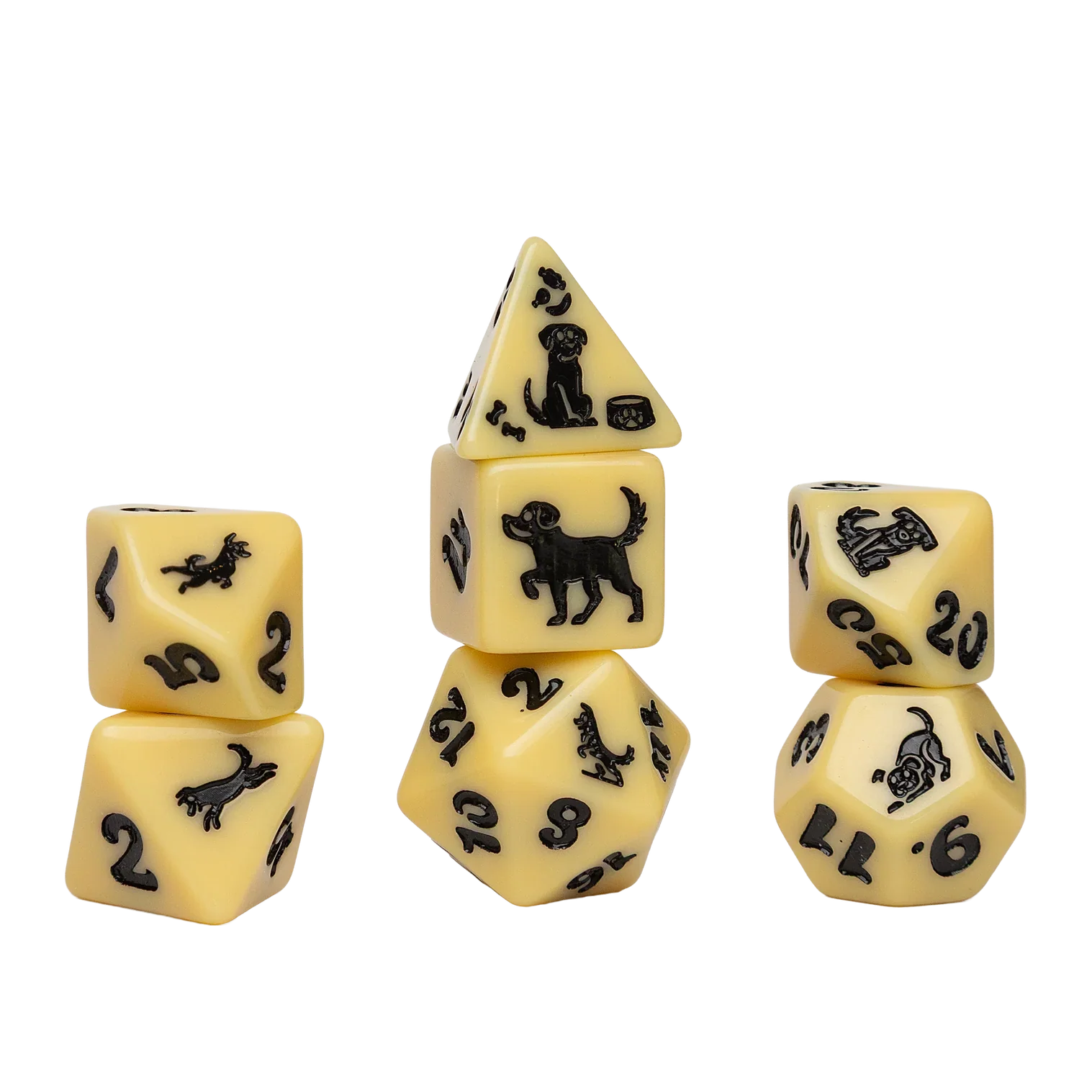 Sirius Dice - Animal Dice Set - Golden Pup