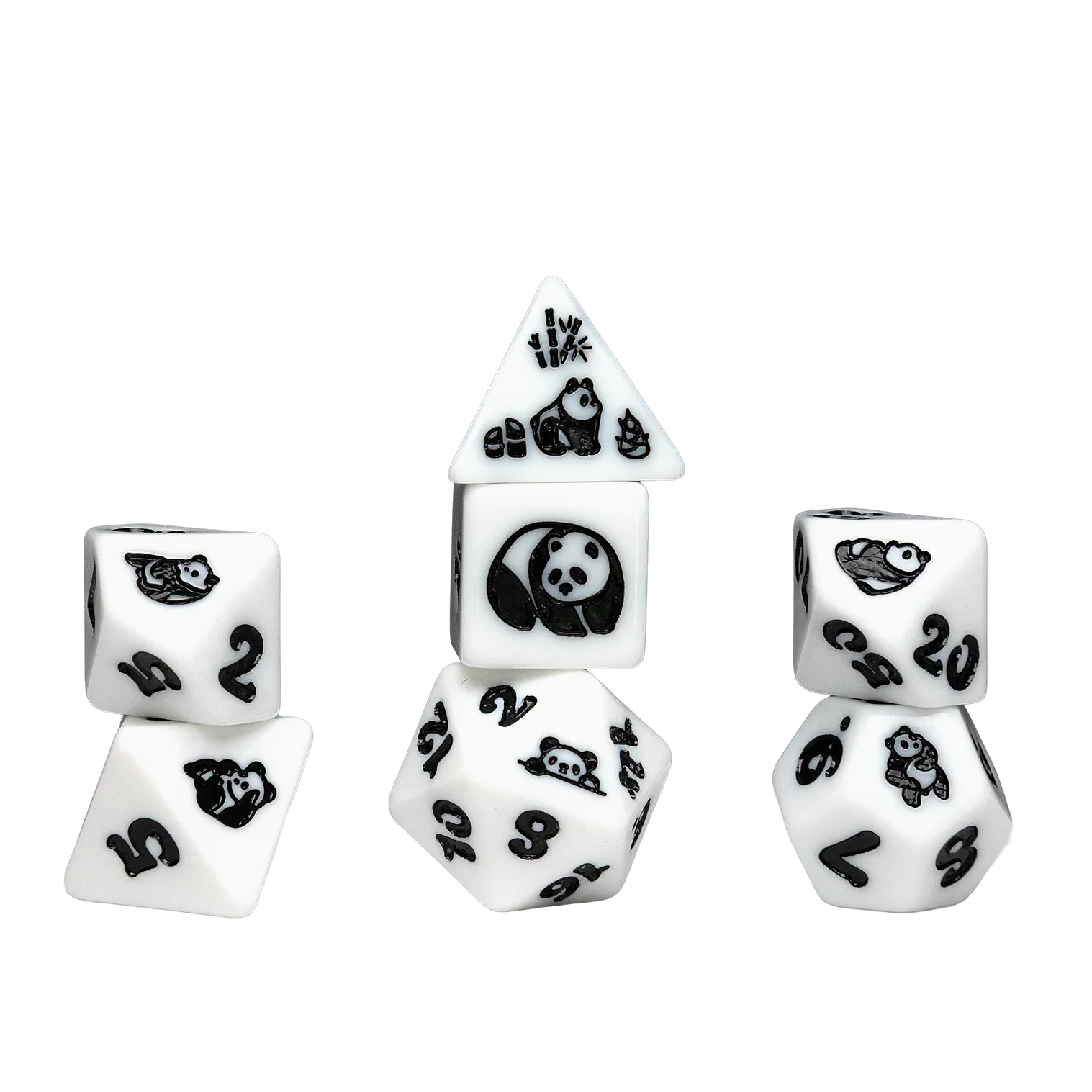 Sirius Dice - Animal Dice Set - Moon Panda
