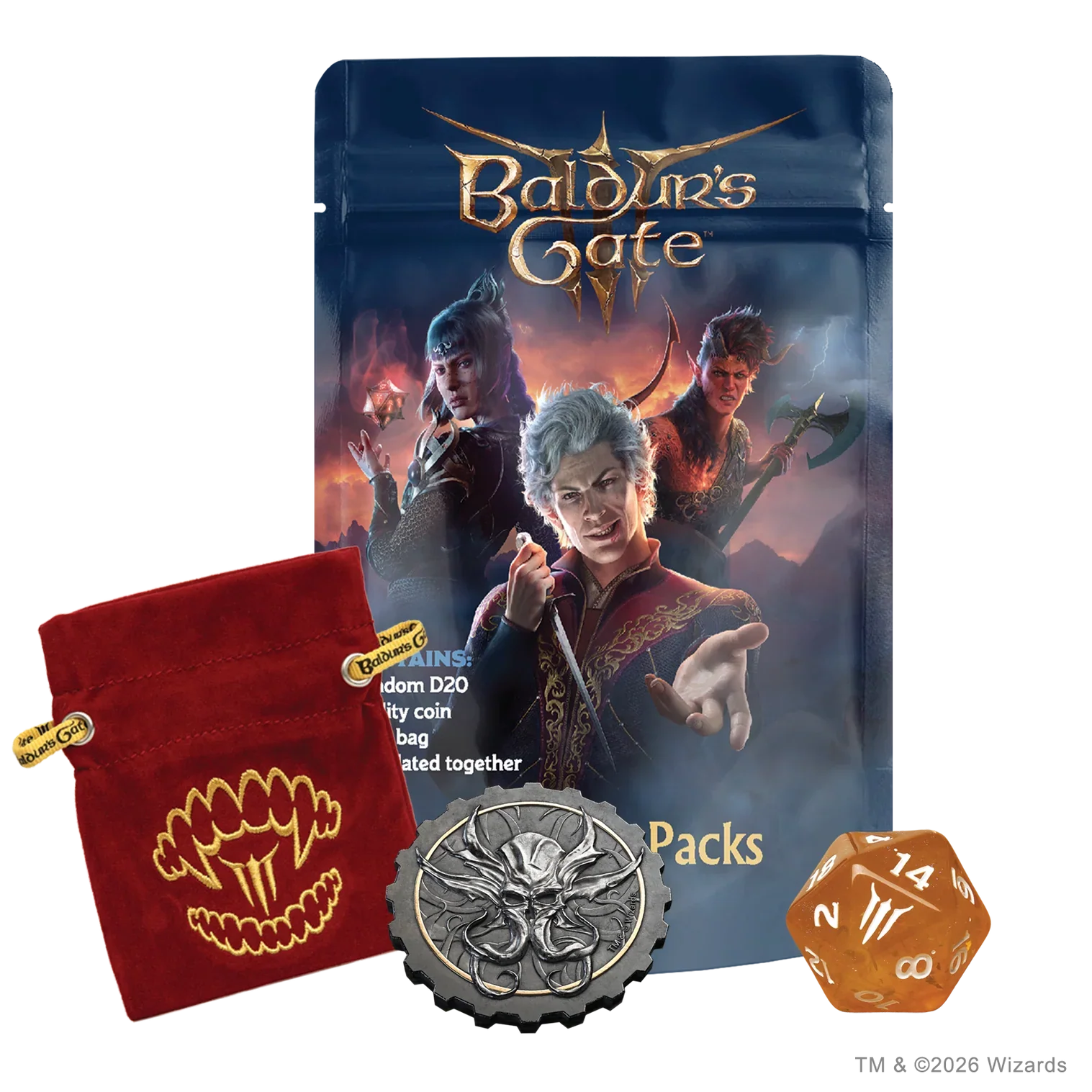 Sirius Dice - D&D Treasure Pack - Baldur's Gate