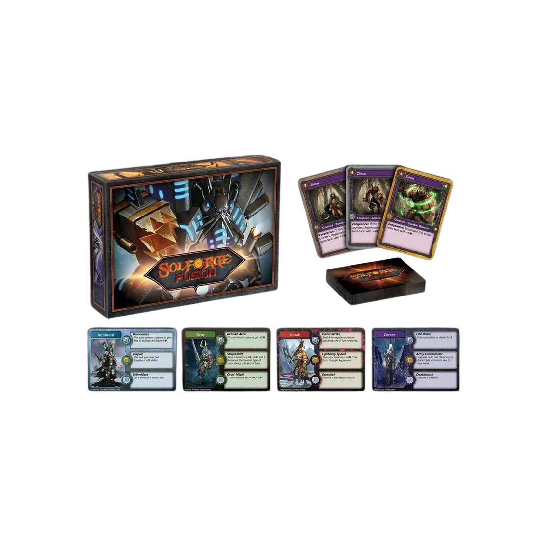 SolForge Fusion: Hybrid Deck Game - Starter Kit