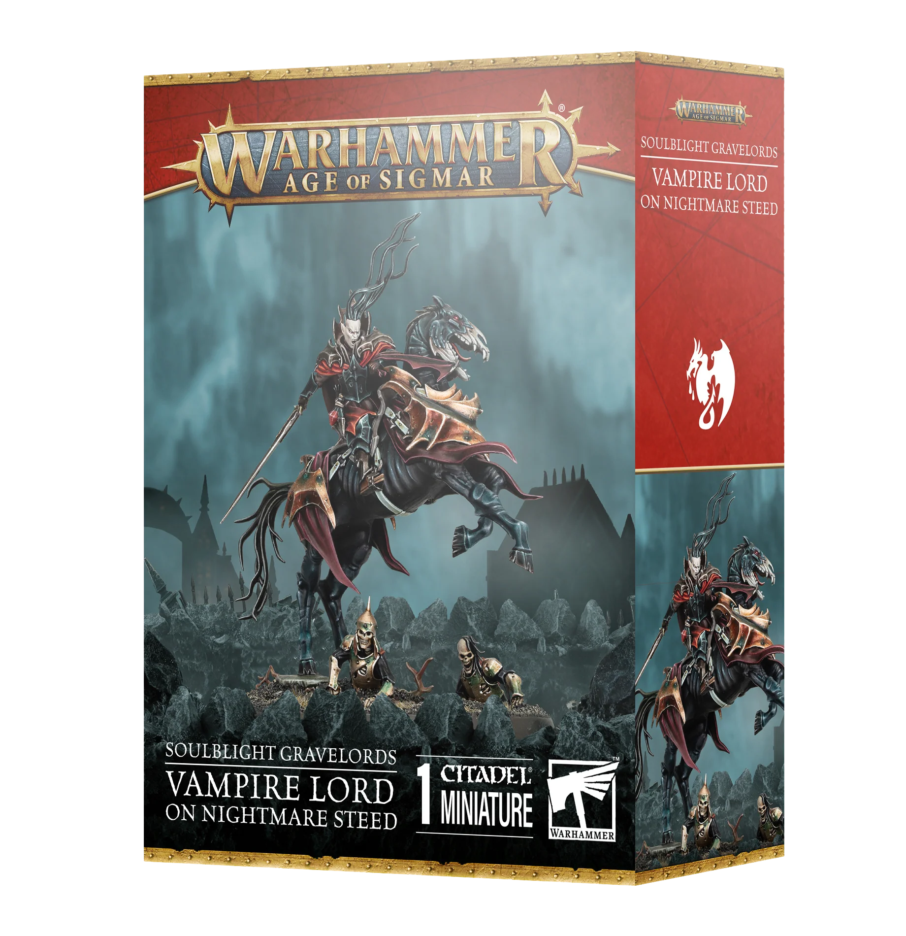 Soulblight Gravelords: Vampire Lord on Nightmare Steed