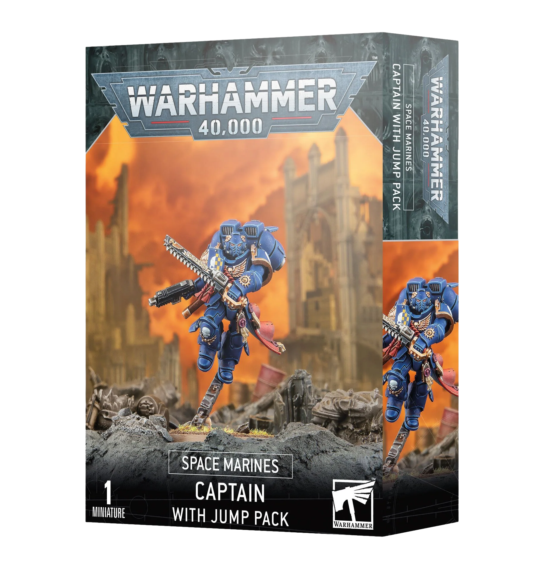 Space Marines: Captain with Jump Pack