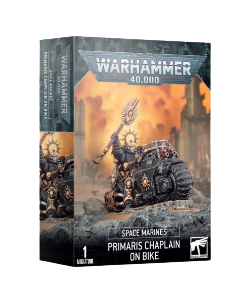 Space Marines: Primaris Chaplain on Bike
