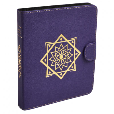 Spell Codex Portfolio - Arcane Purple