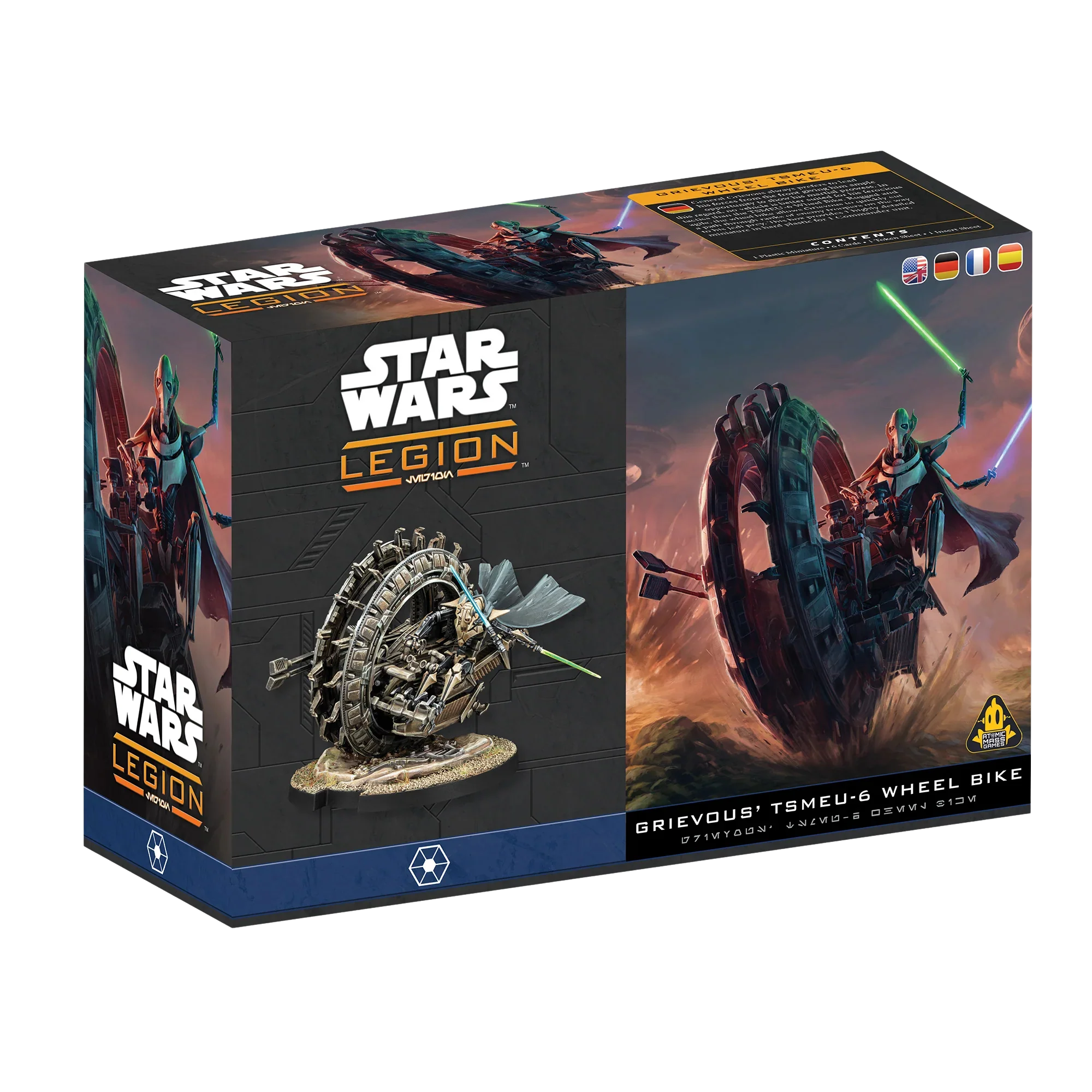 Star Wars: Legion - General Grievous' TSMEU-6 Wheel Bike