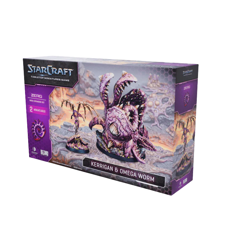StarCraft® The Miniatures Game - Kerrigan (Primal Kerrigan) - Zerg - Hero Expansion Set - EN