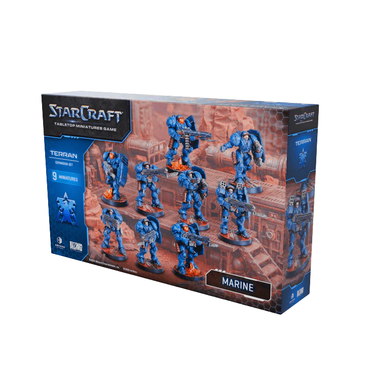 StarCraft® The Miniatures Game - Marine - Terran - Expansion Set - EN