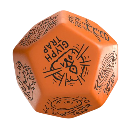 Trap Generator Die: Orange & Black