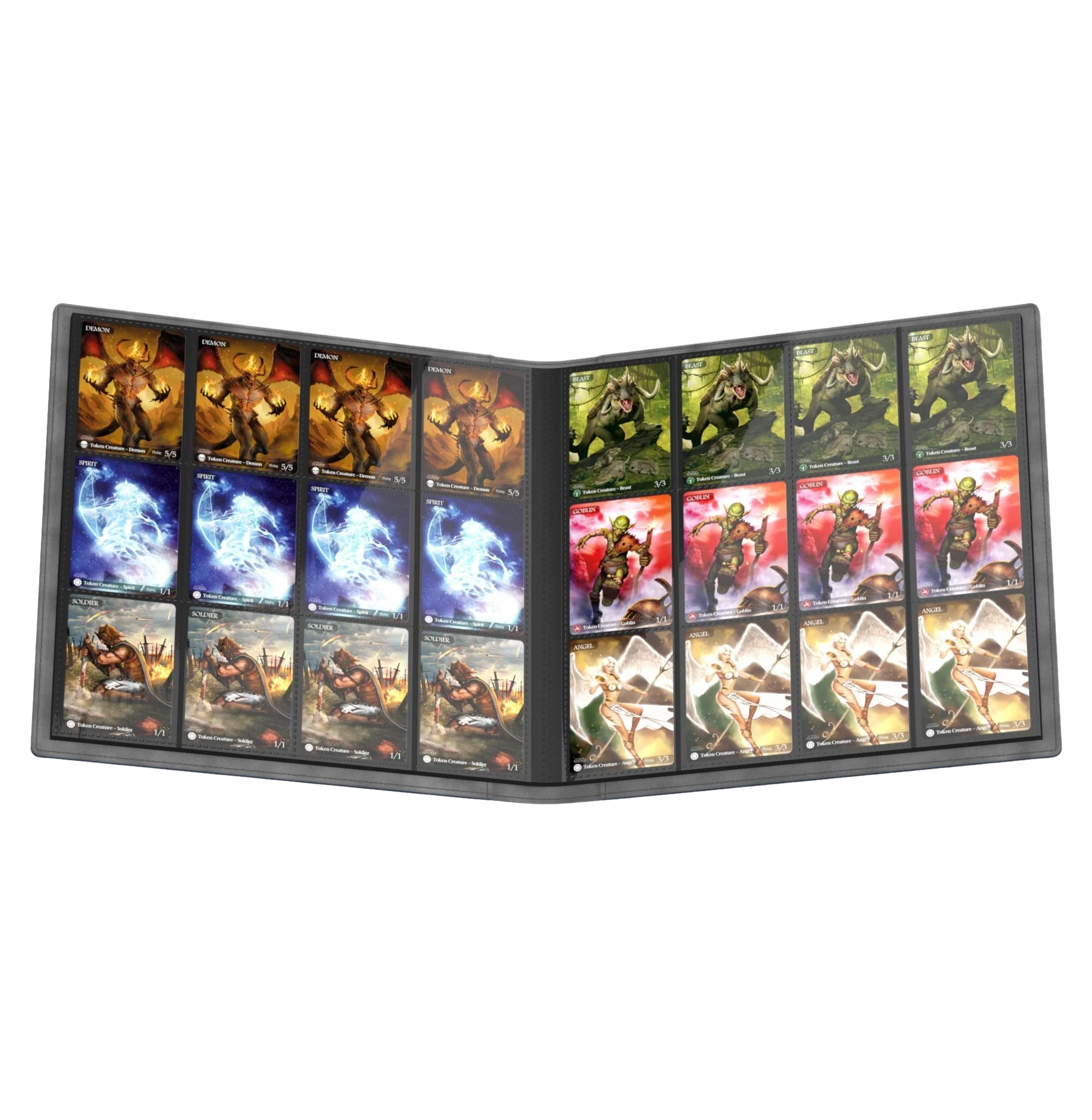 Ultimate Guard Portfolio 480 - 24-Pocket XenoSkin (Quadrow) - Black - Image 2