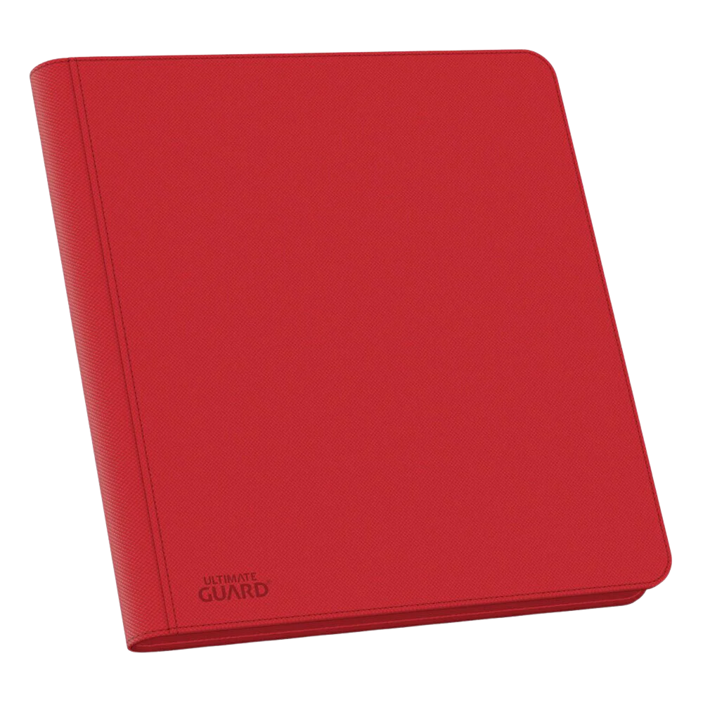 Ultimate Guard Zipfolio 480 - 24-Pocket XenoSkin (Quadrow) - Red