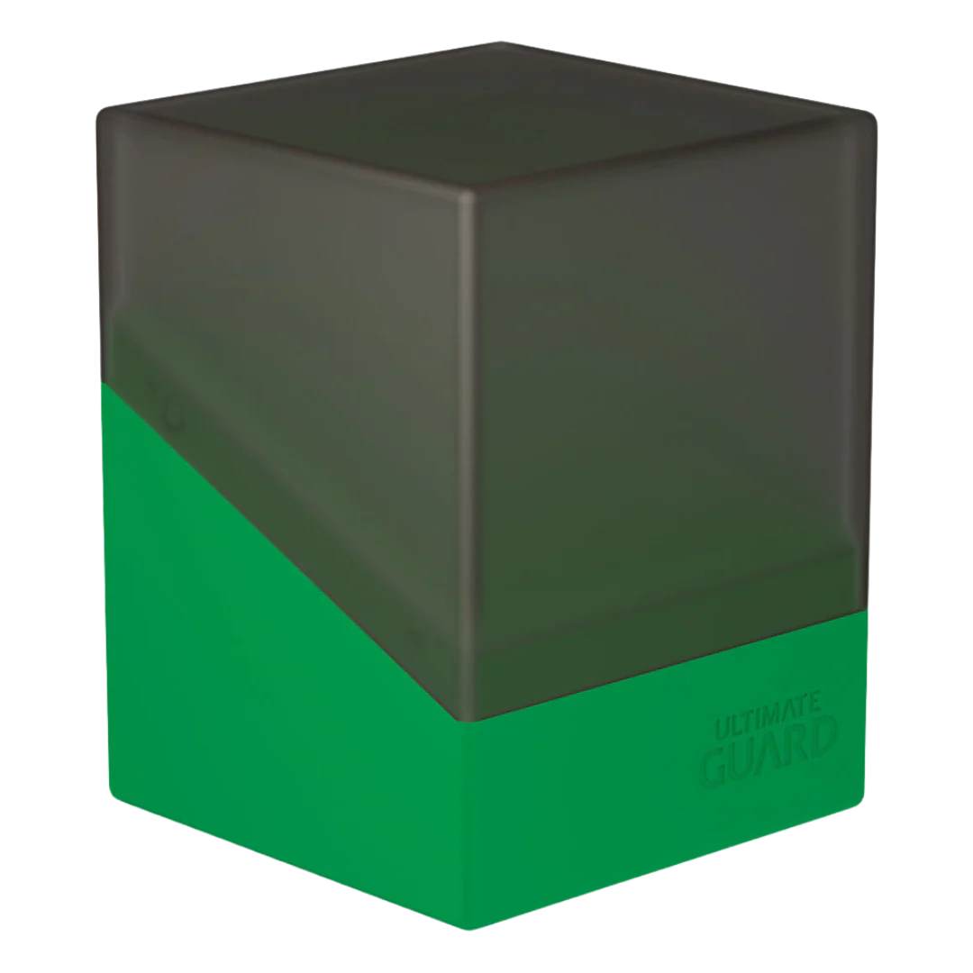 Ultimate Guard Boulder Deck Case 100+  SYNERGY Black/Green