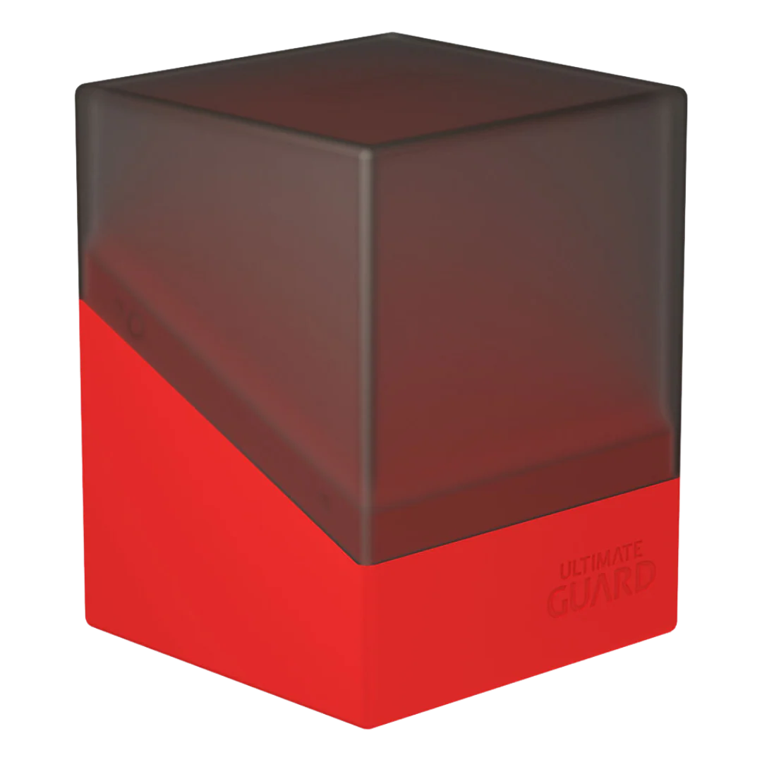 Ultimate Guard Boulder Deck Case 100+  SYNERGY Black/Red