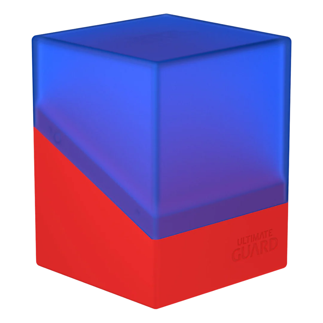 Ultimate Guard Boulder Deck Case 100+  SYNERGY Blue/Red