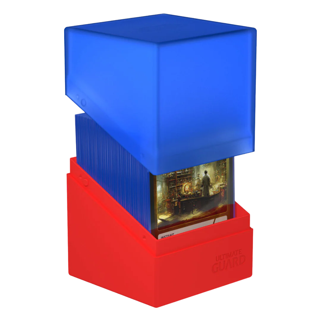 Ultimate Guard Boulder Deck Case 100+  SYNERGY Blue/Red - Image 2
