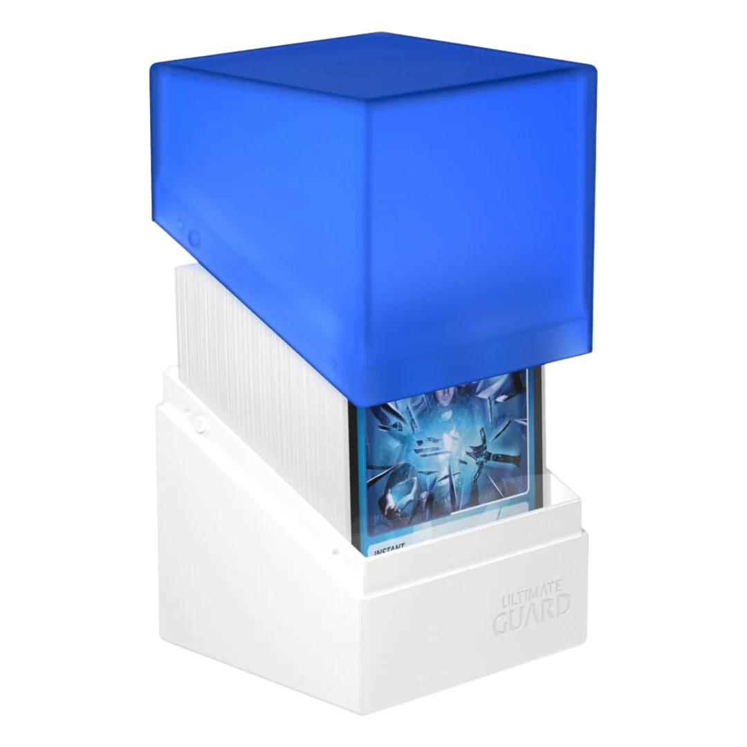 Ultimate Guard Boulder Deck Case 100+  SYNERGY Blue/White - Image 2