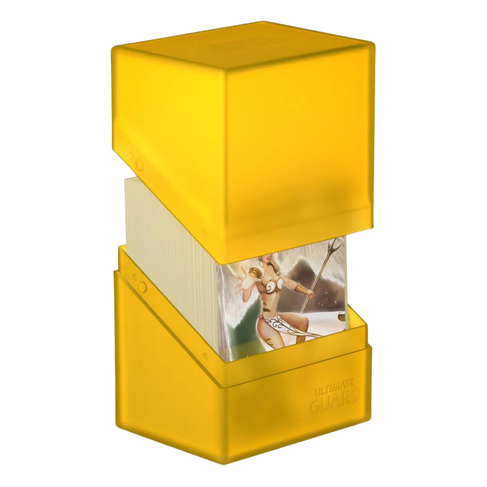 Ultimate Guard Boulder™ Deck Case 80+ Amber - Image 2