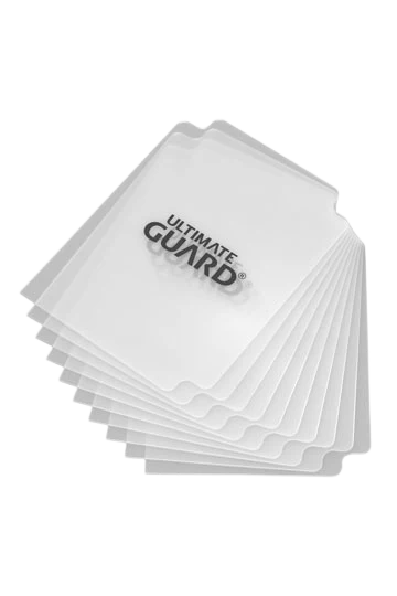 Ultimate Guard Card Dividers Standard Size Transparent (10)