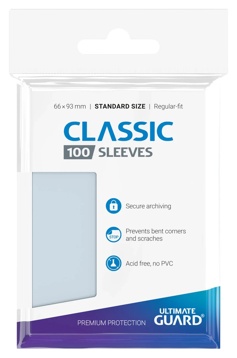 Ultimate Guard Classic Sleeves Standard Size (100)