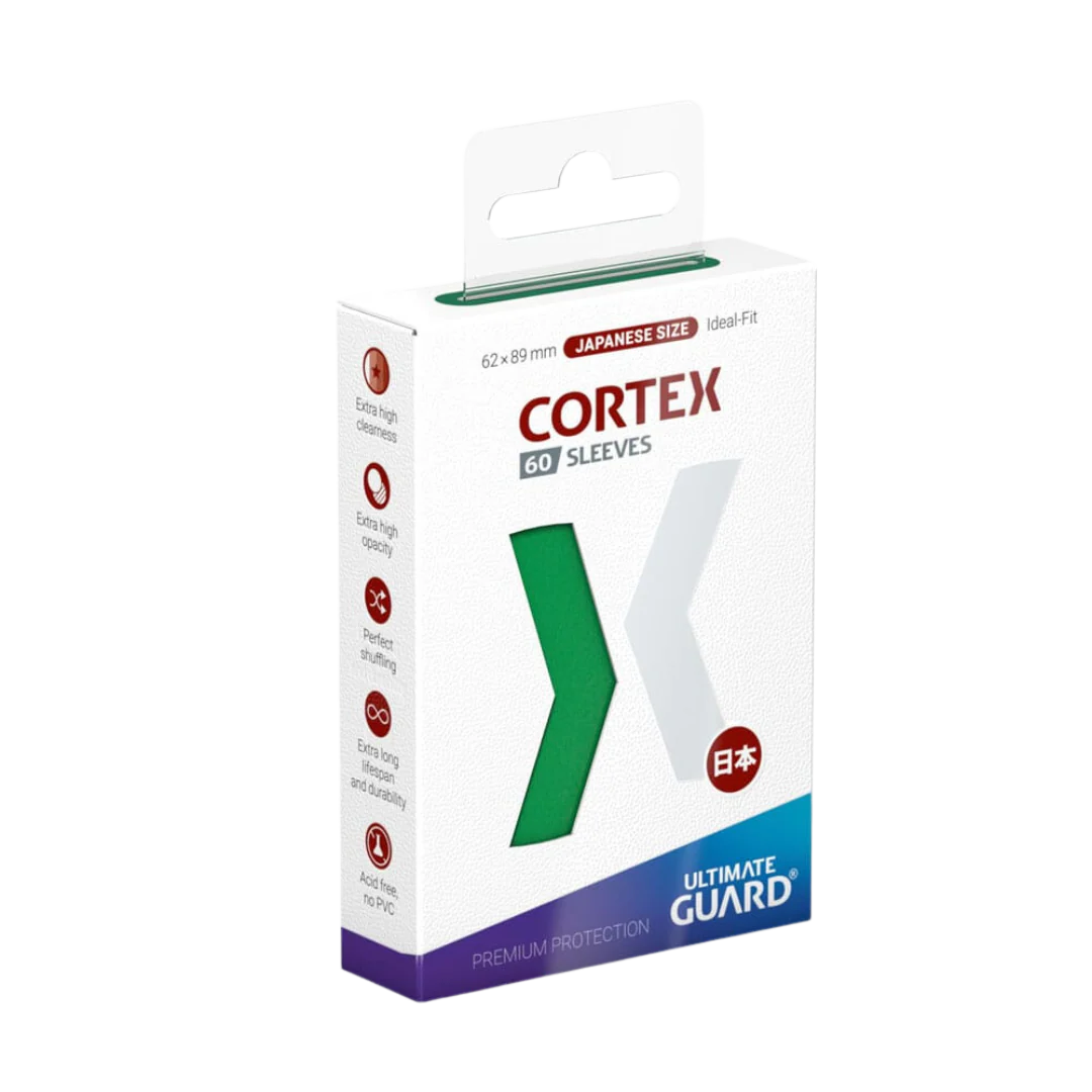 Ultimate Guard Cortex Sleeves Japanese Size Green (60)
