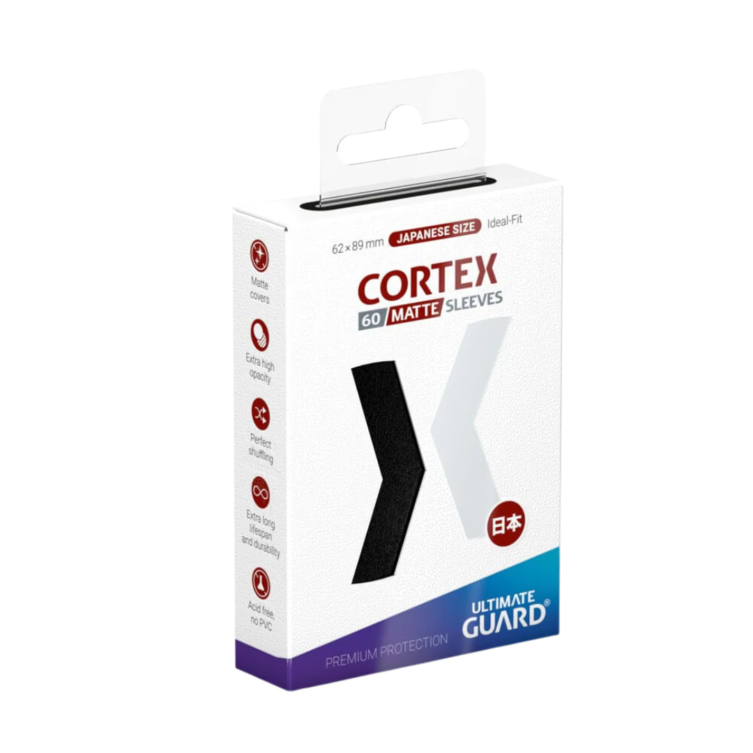 Ultimate Guard Cortex Sleeves Japanese Size Matte Black (60)