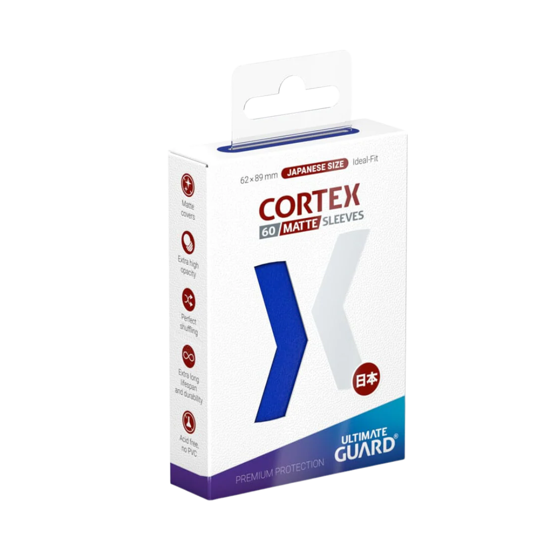 Ultimate Guard Cortex Sleeves Japanese Size Matte Blue (60)