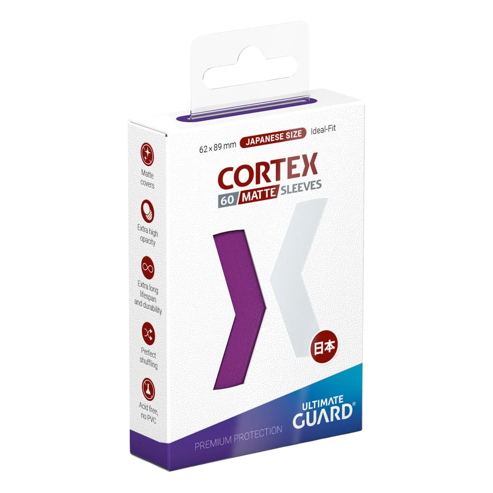 Ultimate Guard Cortex Sleeves Japanese Size Matte Purple (60)