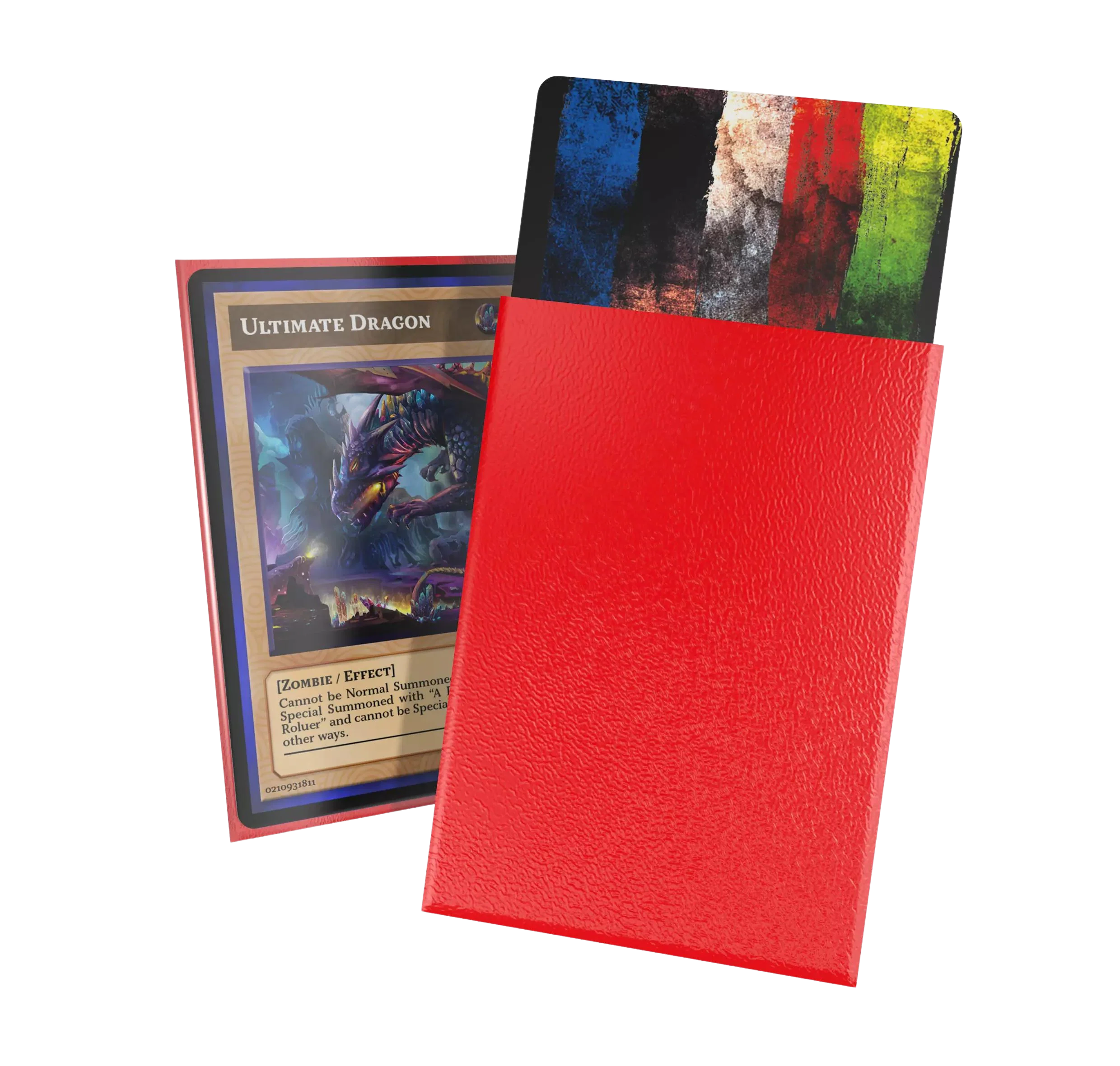 Ultimate Guard Cortex Sleeves Japanese Size Matte Red (60) - Image 2