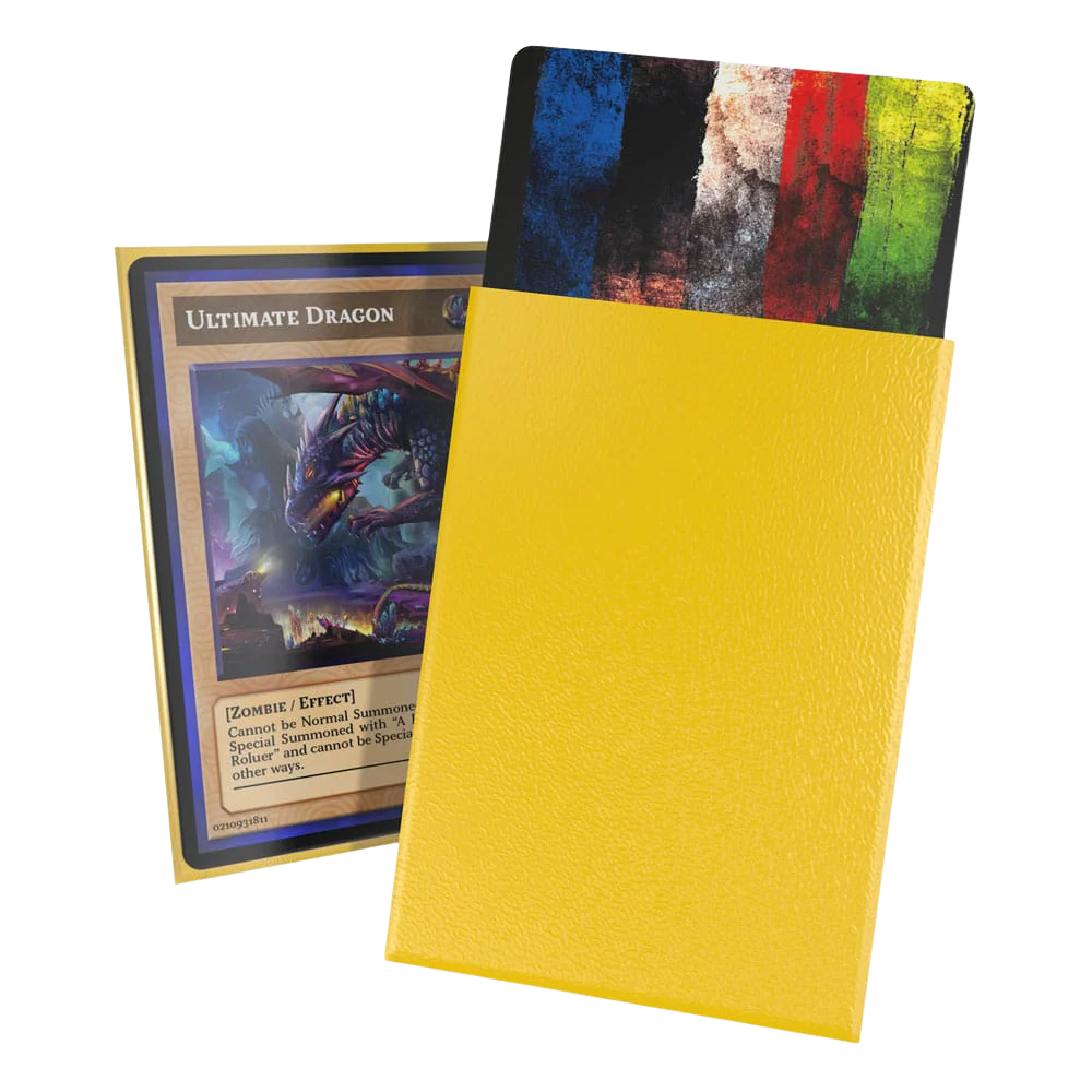 Ultimate Guard Cortex Sleeves Japanese Size Matte Yellow (60) - Image 2