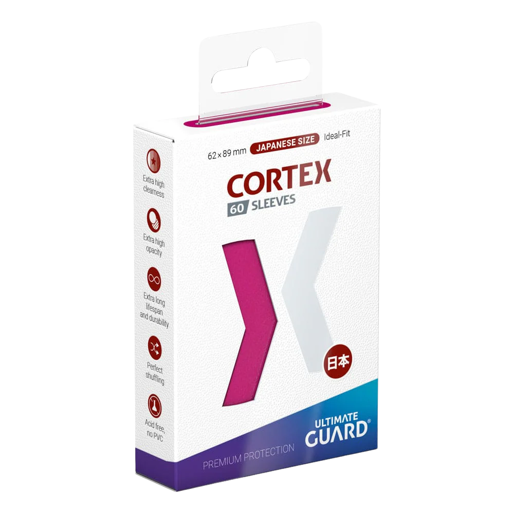 Ultimate Guard Cortex Sleeves Japanese Size Pink (60)