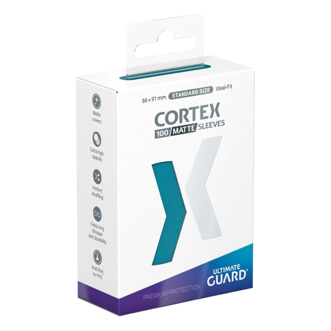 Ultimate Guard Cortex Sleeves Standard Size Matte Petrol (100)