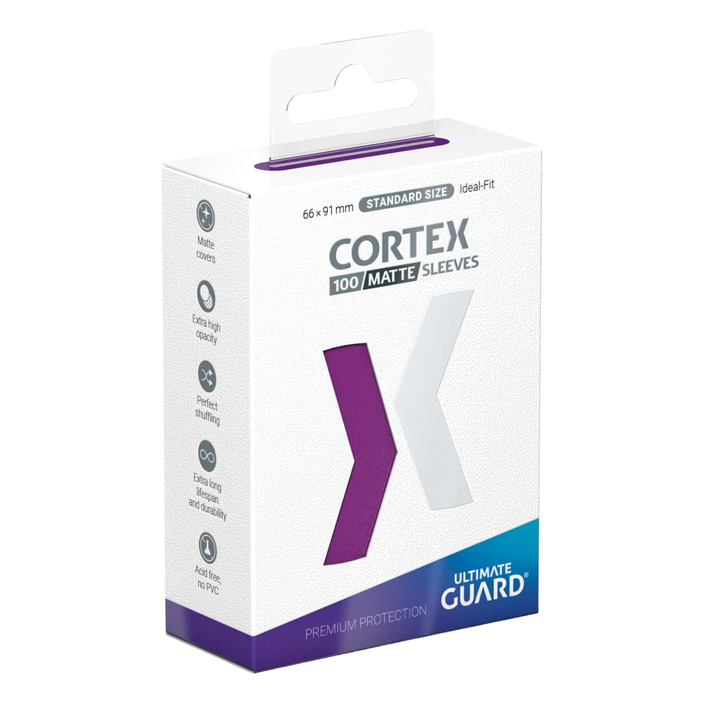 Ultimate Guard Cortex Sleeves Standard Size Matte Purple (100)