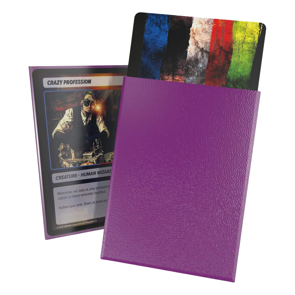 Ultimate Guard Cortex Sleeves Standard Size Matte Purple (100) - Image 2