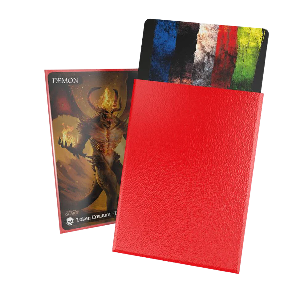 Ultimate Guard - Cortex Sleeves Standard Size Matte Red (100) - Image 2