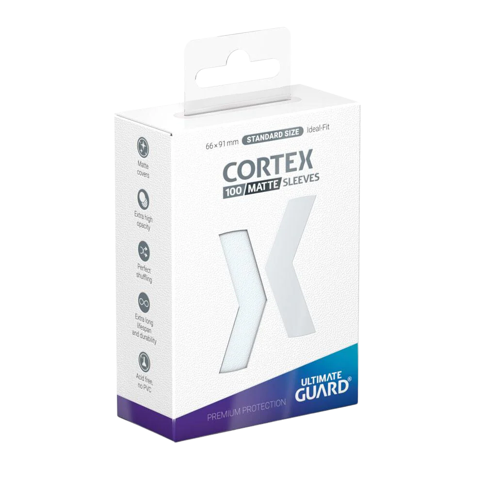 Ultimate Guard - Cortex Sleeves Standard Size Matte Transparent (100)