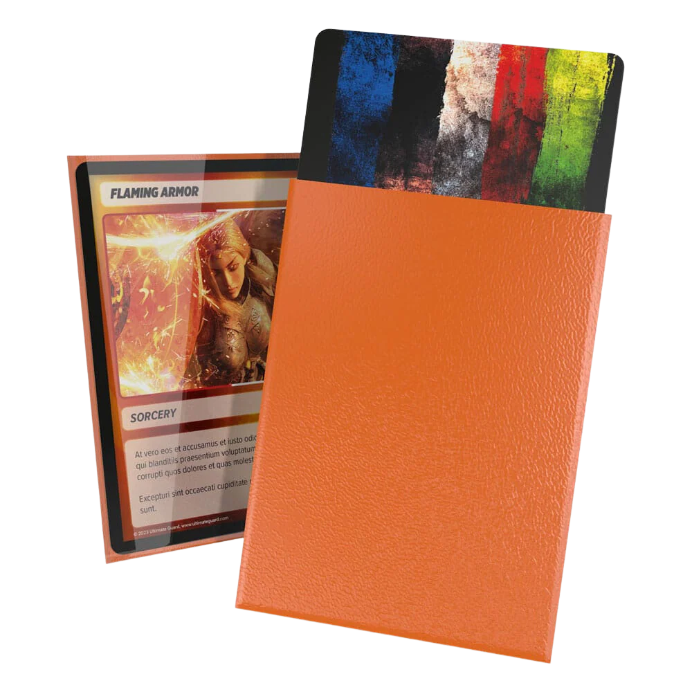 Ultimate Guard Cortex Sleeves Standard Size Orange (100) - Image 2