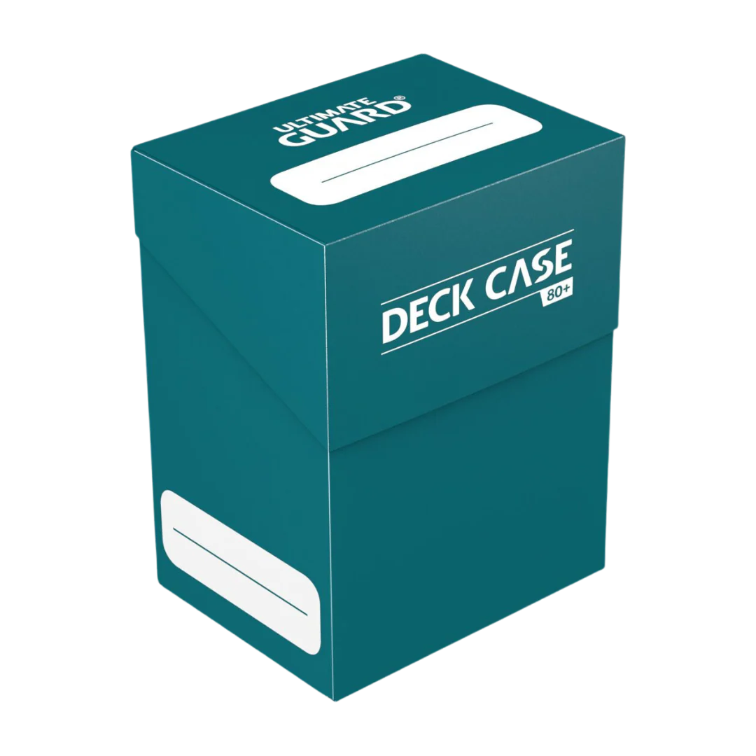 Ultimate Guard Deck Case 80+ Standard Size Petrol Blue