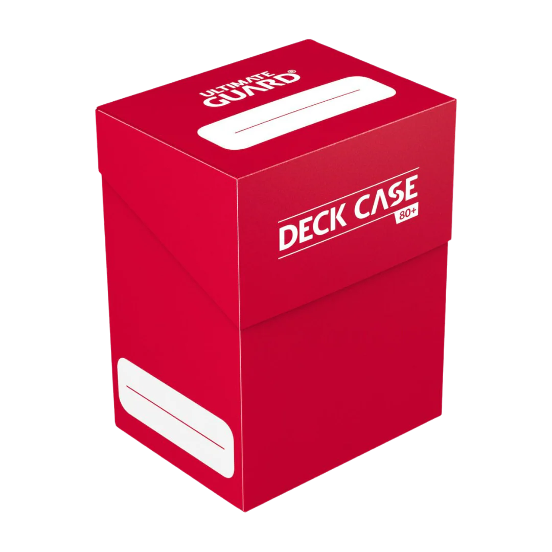 Ultimate Guard Deck Case 80+ Standard Size Red