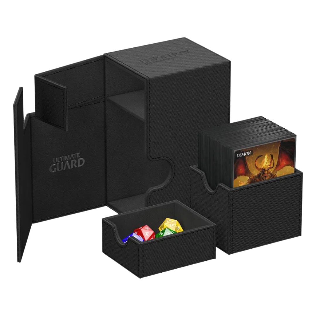 Ultimate Guard Flip`n`Tray 80+ XenoSkin  Monocolor Black - Image 2