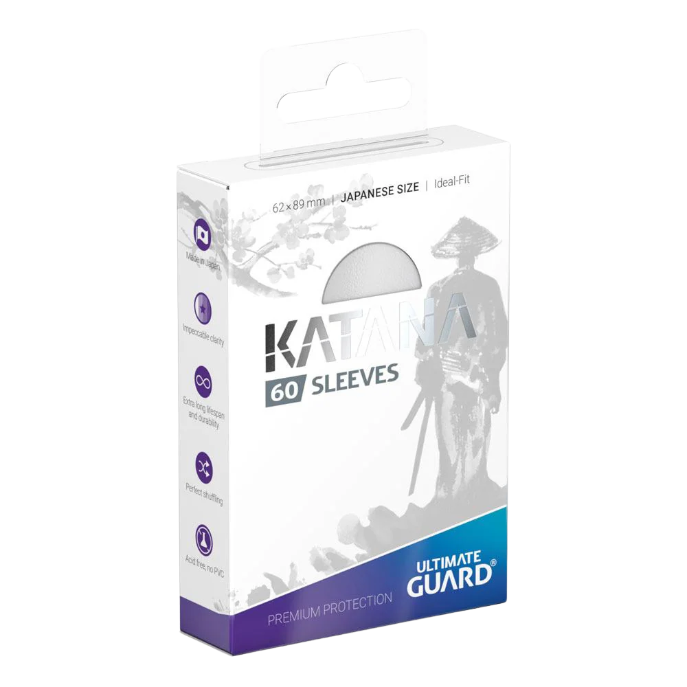 Ultimate Guard Katana Sleeves Japanese Size White (60)