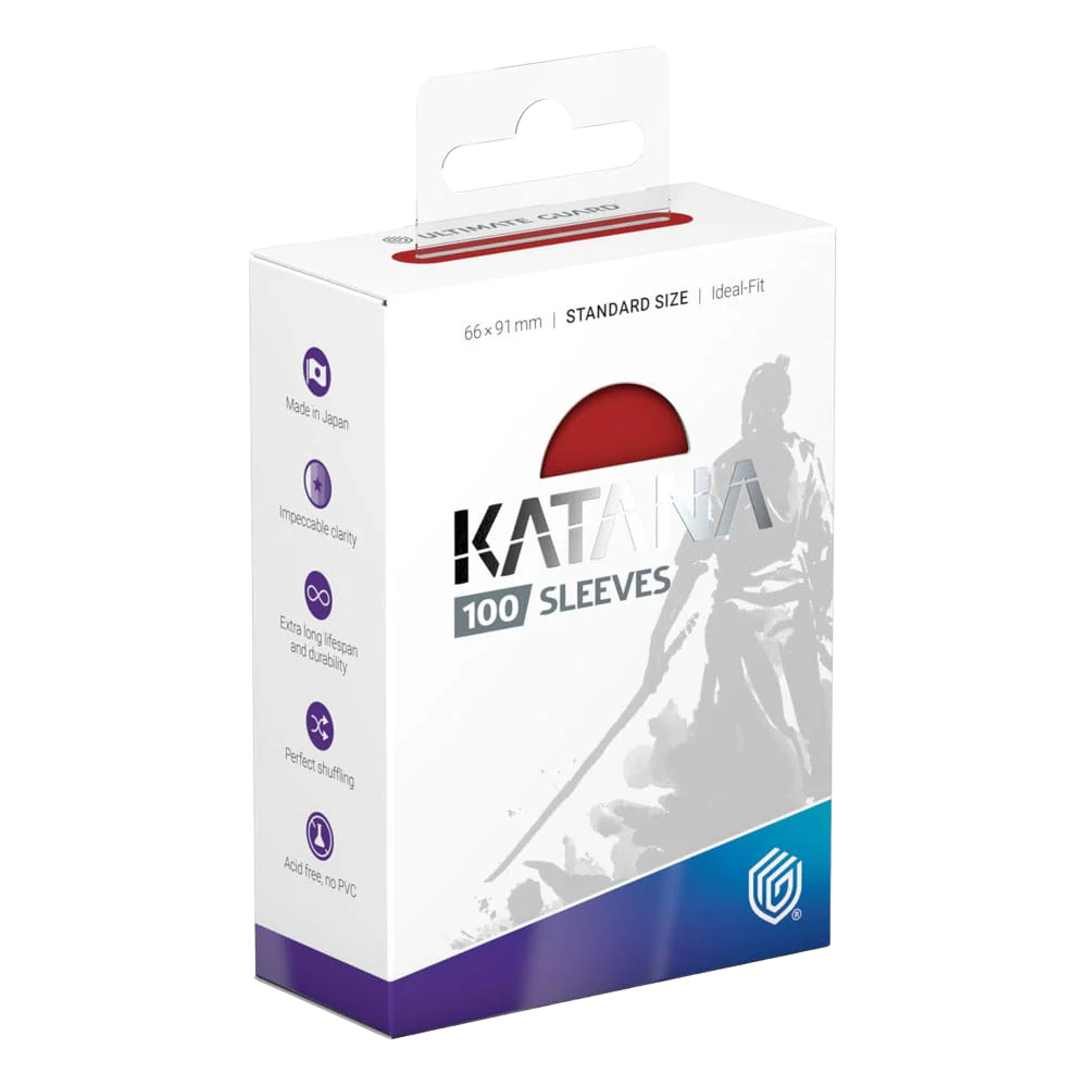 Ultimate Guard Katana Sleeves Standard Size (100) - Rising Sun