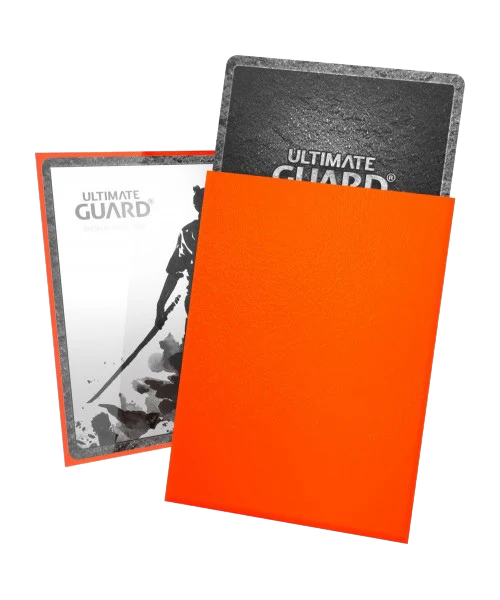 Ultimate Guard Katana Sleeves Standard Size Orange (100) - Image 2