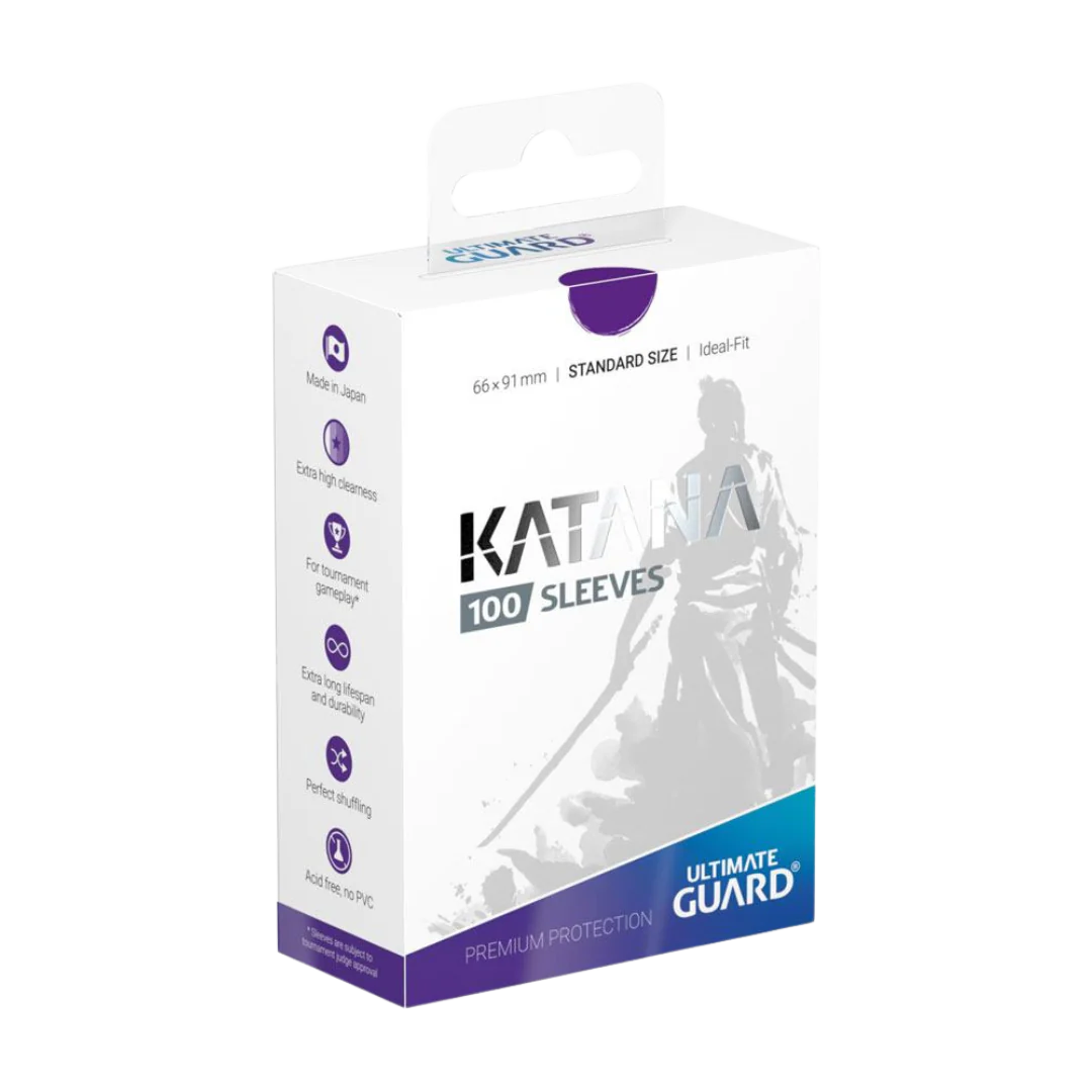 Ultimate Guard Katana Sleeves Standard Size Purple (100)